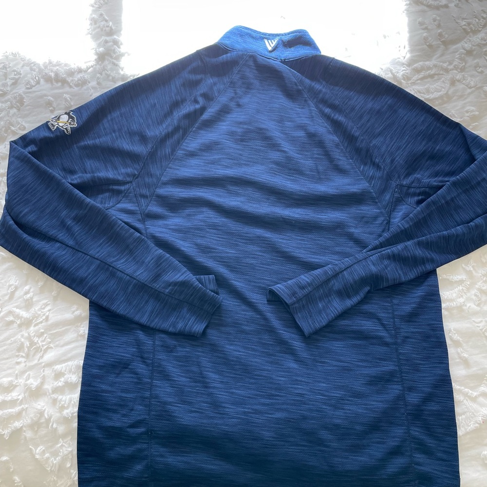Pittsburg Penguins NHL 2017 Stadium Series navy blue pullover Size M SKU 49 - Picture 8 of 9